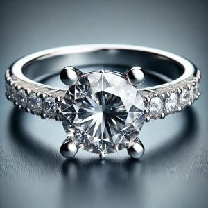 Diamond Ring sliver Jewelry
