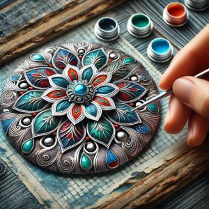 Enamel Silver Jewellery